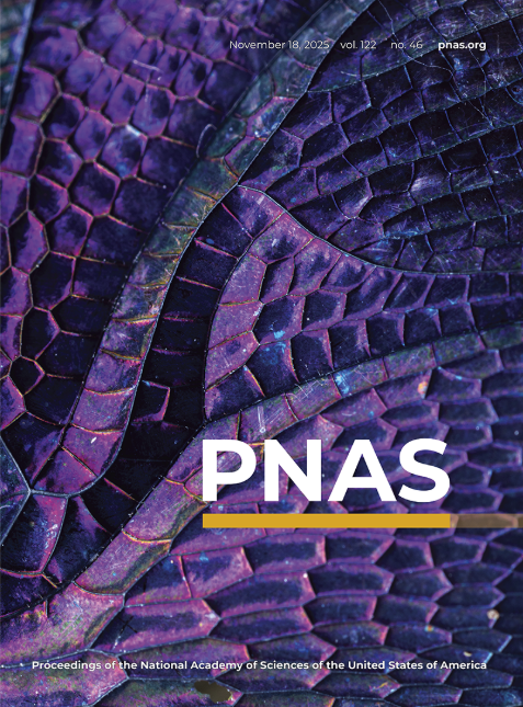 PNAS Journal Cover Screenshot
