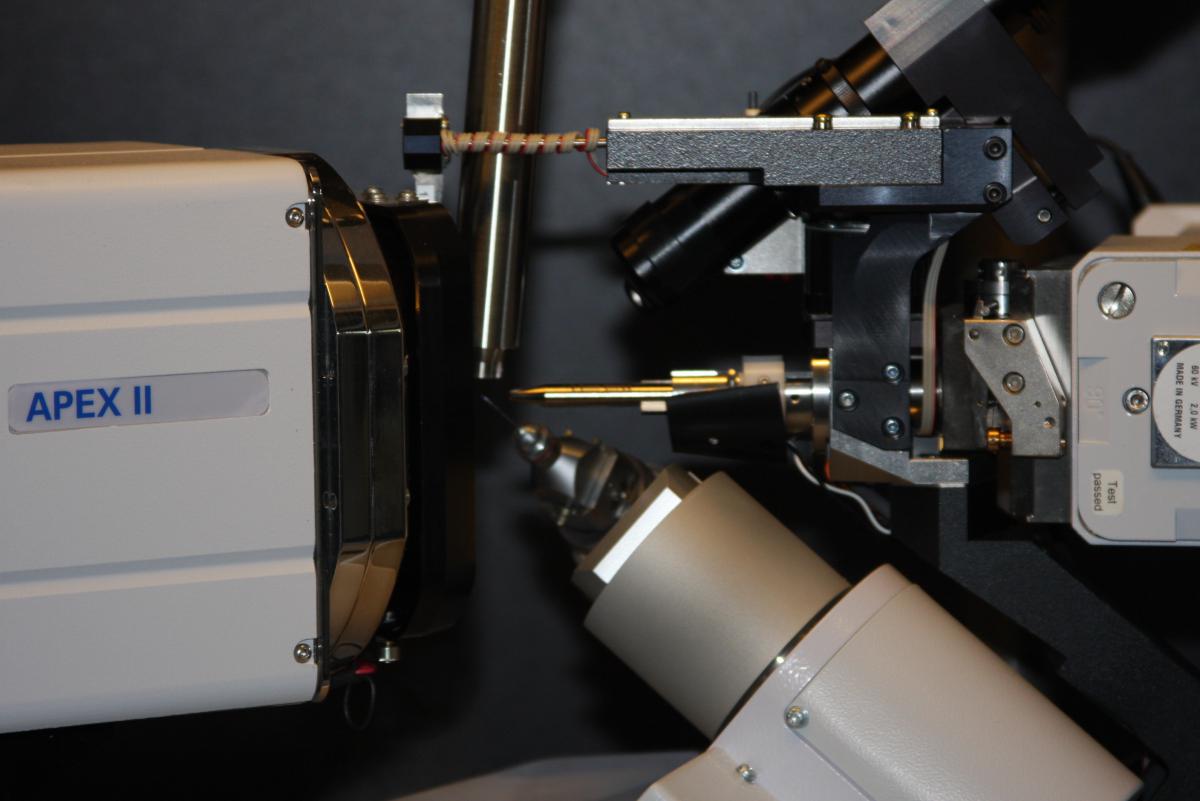 4 axis Apex II diffractometer